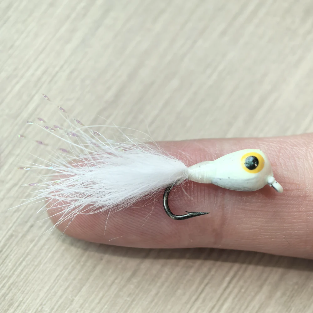 5 Stück Leuchtende Eisfischerköder für Zander und Barsch, UV-beständige Jigköpfe, Eisfischerzubehör für Crappie, Barsch, Panfisch und Hecht – Detail 11