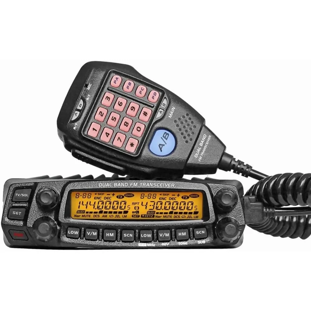 

Dual Band Mobile Transceiver VHF/UHF Transmitter Vehicle Radio AT-5888UV