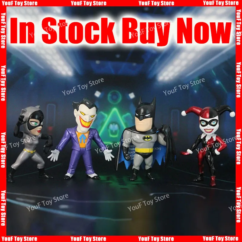 In Stock Hot Toys Jada Batman Harley Catwoman The Joker Mini Anime Action Figure Model Kid Christmas Birthday Gift Custom