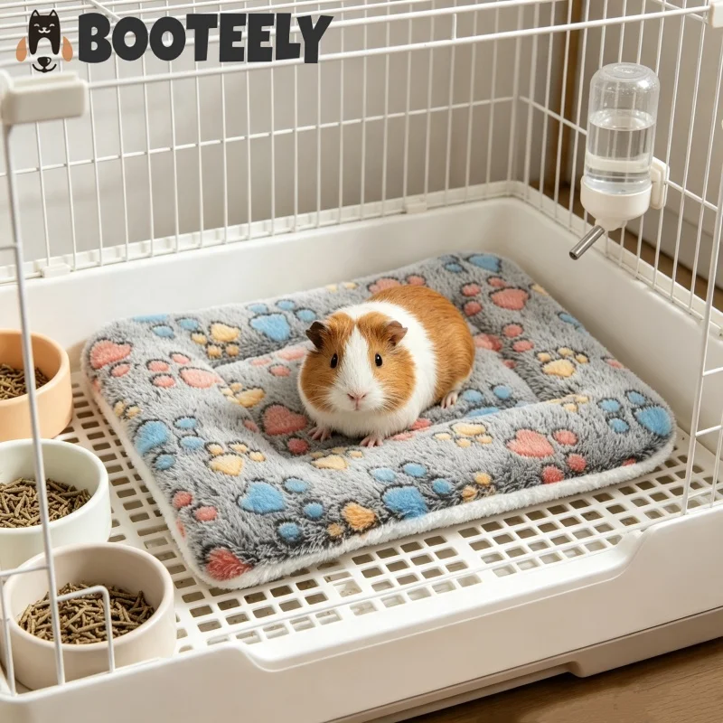 Flannel Thickened Dog Bed Mat Soft Pet Sleeping Mat for Dogs Cats Winter Warm Pet Blanket
