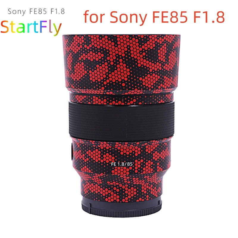 

StartFly Sticker For SONY FE85 F1.8 Camera Lens Body Sticker Protective Skin 3M Material Decal Film Anti-Scratch Protector