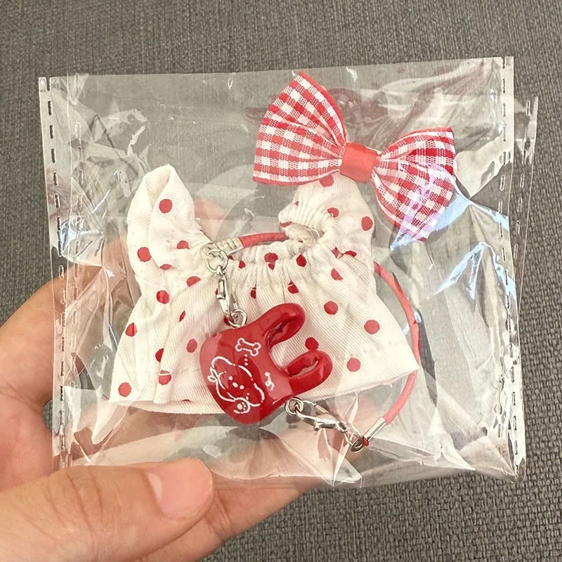 ชุดเสื้อผ้าสำหรับตุ๊กตา Labubu รุ่นที่สี่ ชุดตุ๊กตา Labubu Pin for Love Series อุปกรณ์เสริม DIY ของเล่นสำหรับงานปาร์ตี้ ของขวัญ