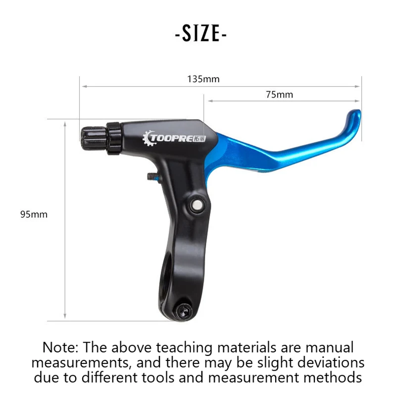 Велосипедная Тормозная ручка, цветная горная Тормозная ручка из алюминиевого сплава, Fr5 универсальная Тормозная ручка для детей