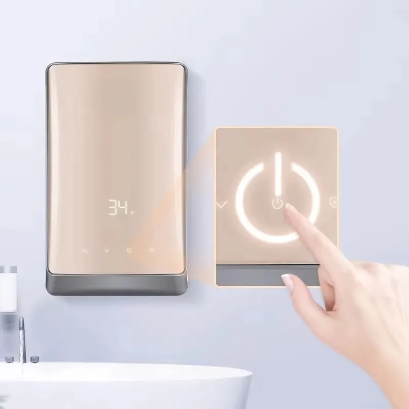 Airo 230V 11kW Factory Price Bathroom Electric Shower Instant Electric Tankless Bath Hot Water Heater Commercial
