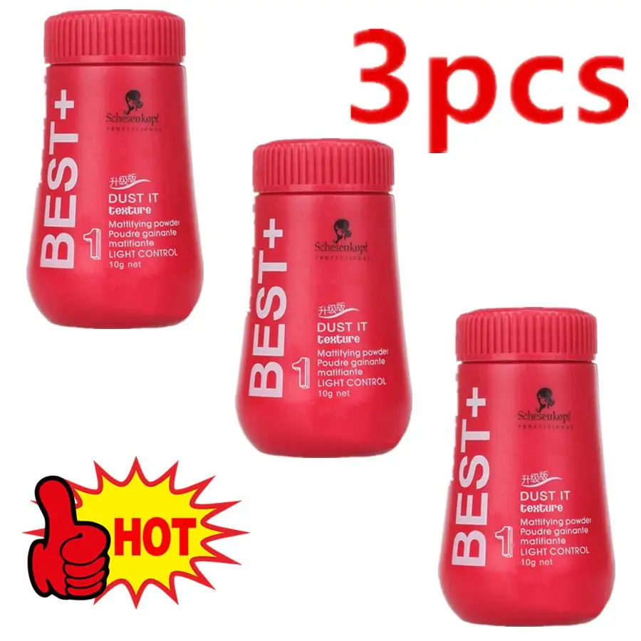 1/3pc Fluffy Hair Powder Absorb Grease Clean Hair Increase Hair Volume Mattifying Hair Powder Finalize Hair Care Styling Product