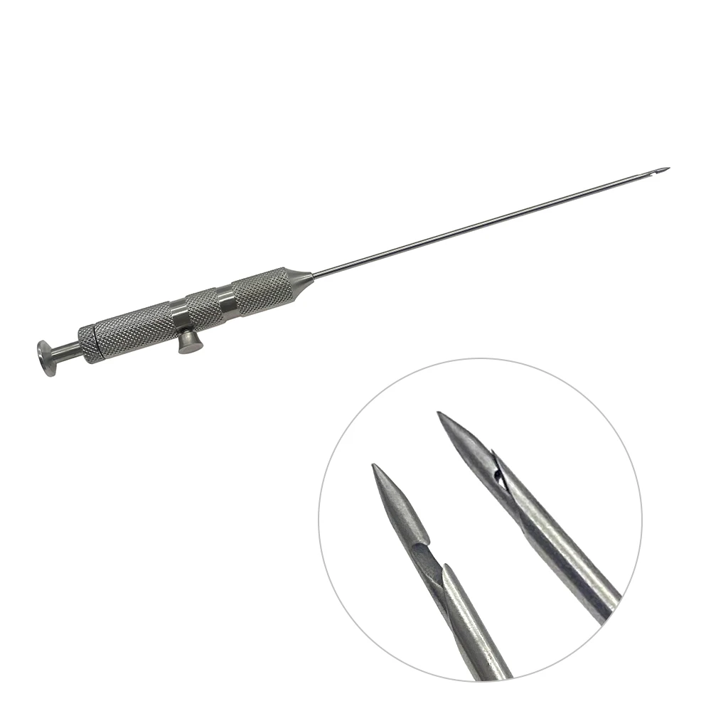 Stainless Steel Laparoscopic Forceps Closure and Hernia Suture Retriever Suture Needle Instruments Reuseable