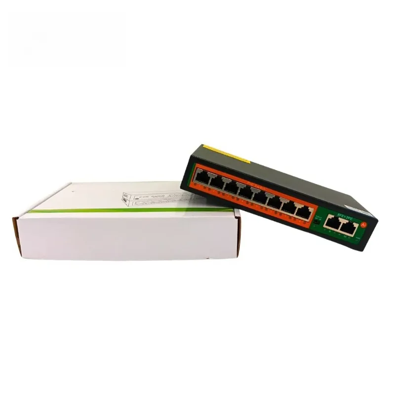 

Small mini style factory 10/100m unmanaged switch 8 ports