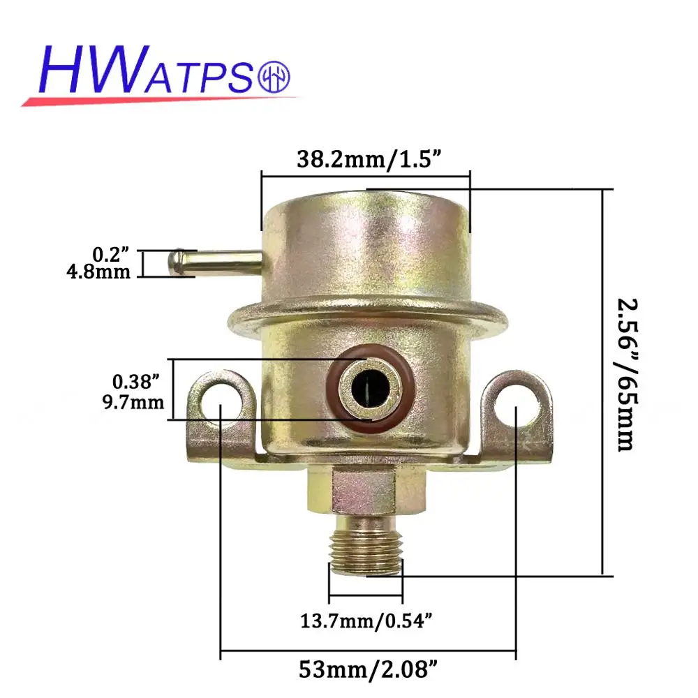 F37Z9C968A PR4083 Fuel Injection Pressure Regulator 2.7 Bar For Ford Ranger Explorer Aerostar Mazda Navajo B4000 4.0L 1991-1998