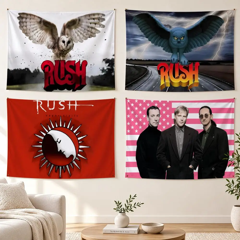 Rushs Flags Banner For Bedroom Outdoor Living Room Restaurant Bar Wall Decor Party