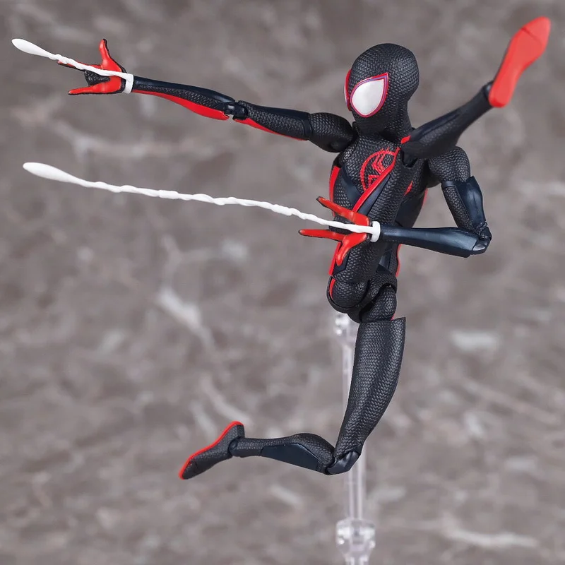لعبة شخصيات Marvel CT Factory SHF Miles Spider-Manaction القابلة للجمع على قيمة البضائع المتحركة القابلة للجمع