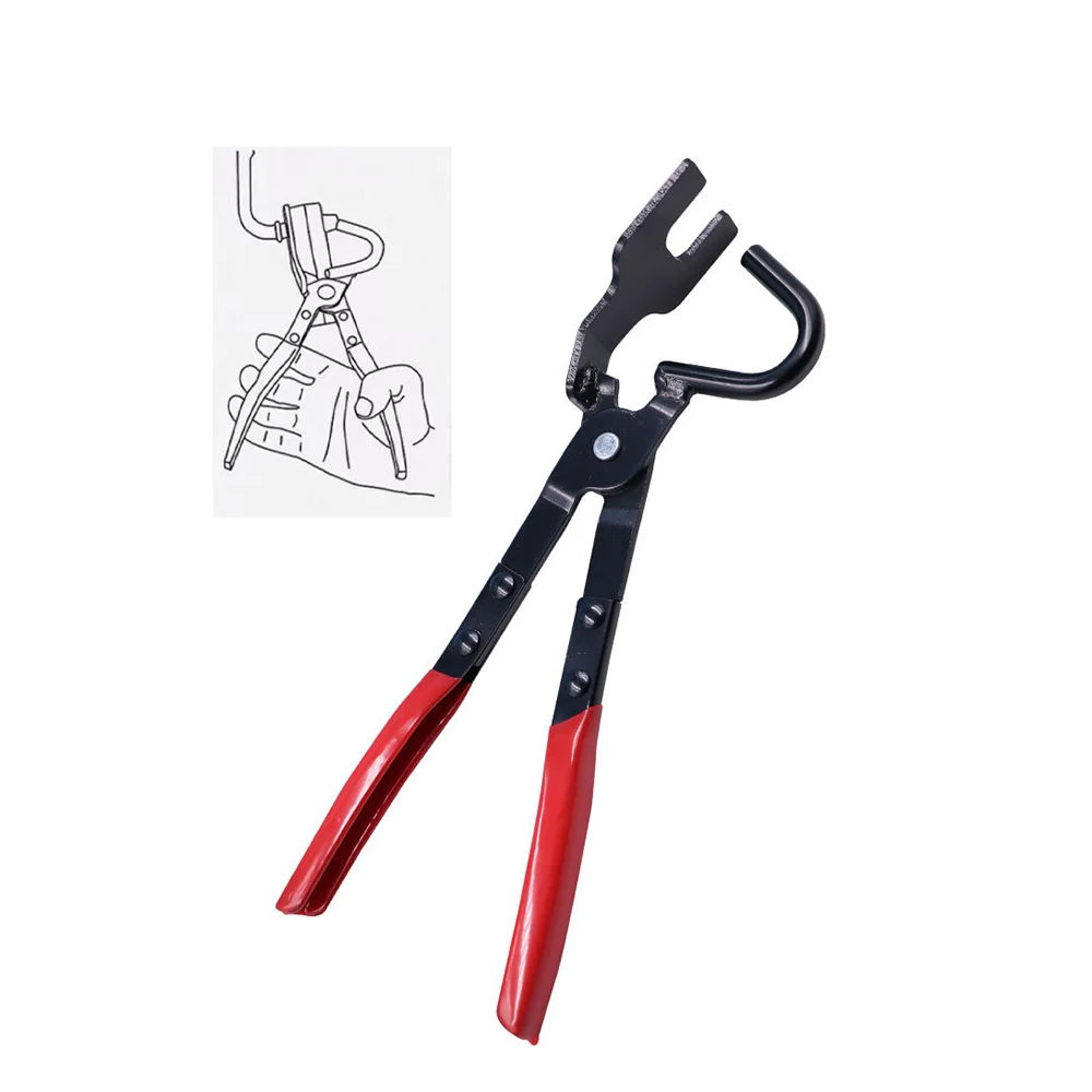 Pliers Car Exhaust Pipe Rubber Pad Gasket Removal Tools Exhaust Hanger Install Disassembly Puller Garage Tools Auto Accessories