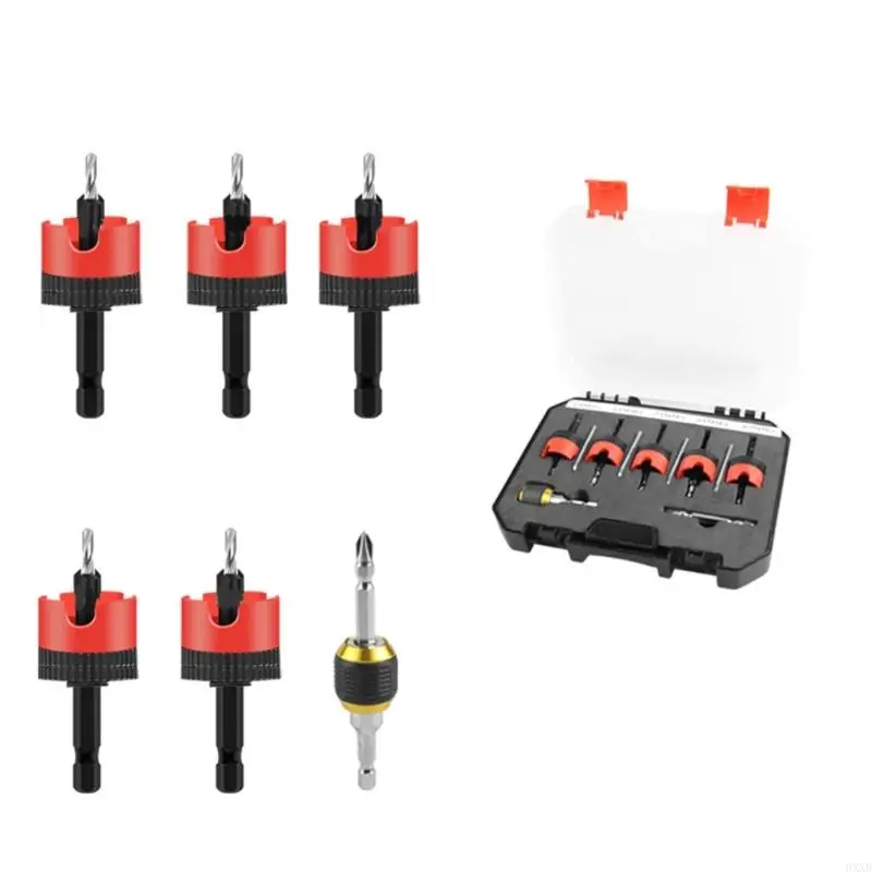 

High Strength Steel Countersink Drill Tool For Adjustable Depth Countersinking 0XXB