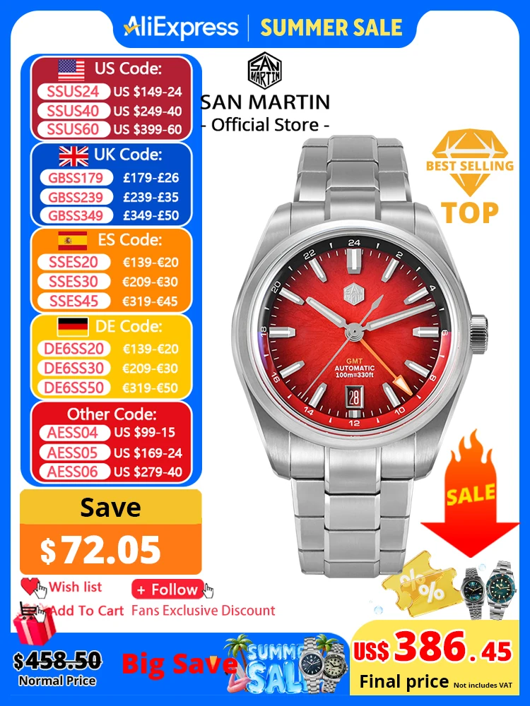 San Martin New 39Mm…