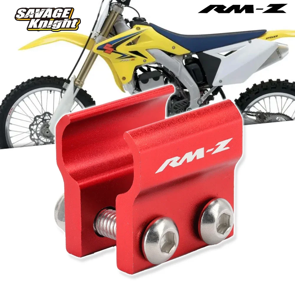 

Передний тормозной держатель шланг зажим для SUZUKI RMZ450 RMZ250 RM-Z RMZ 250 450 аксессуары для мотоциклов красный CNC мотоциклетные зажимные линии детали