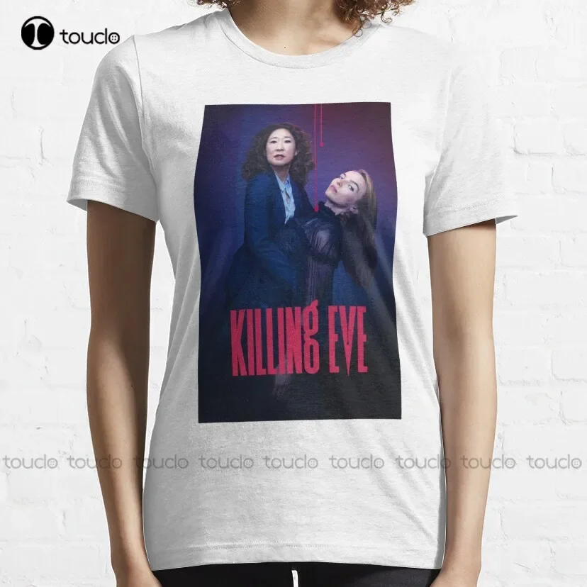 Killing Eve S2 Classic T-Shirt T Shirt Women High Quality Cute Elegant Lovely Kawaii Cartoon Sweet Harajuku Cotton Tee Shirts