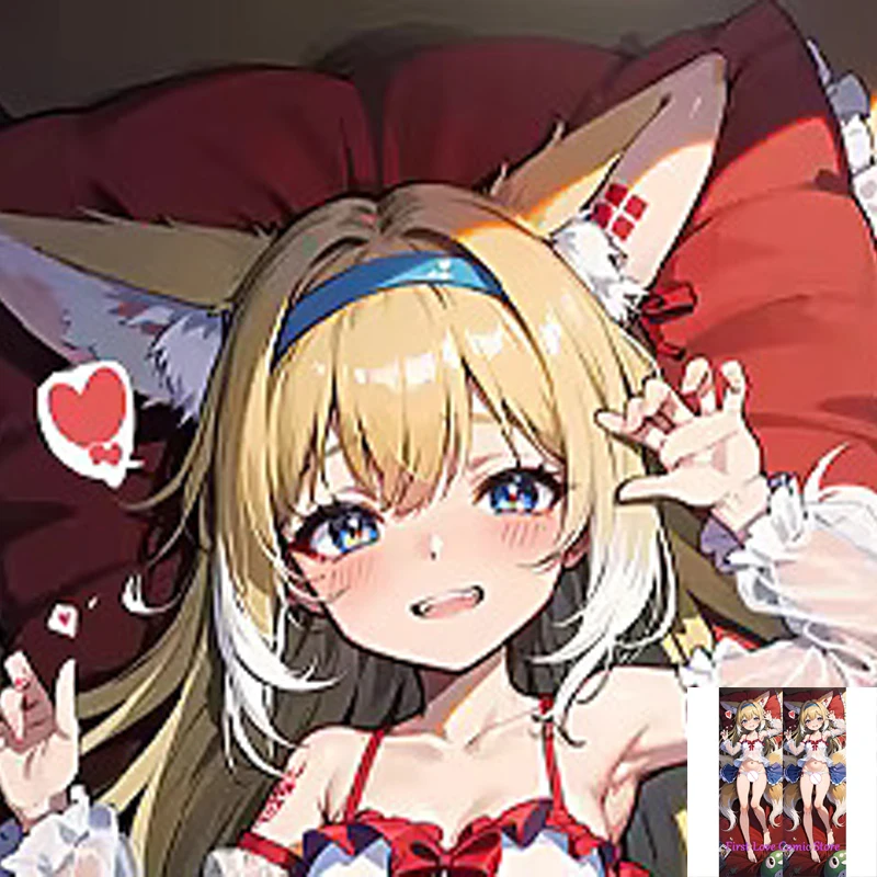 

Anime Arknights Lily Of The Valley Dakimakura Pillow Case Otaku Waifu Bedding Hugging Body Throw 2-sided Print Pillow Cover