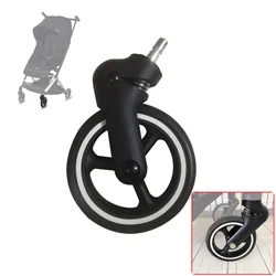 Buggy Wheel For GB Pockit + All City Goodbaby Front Or Rear Stroller Wheel With Tire Bearing Axle Baby Pram Accessories