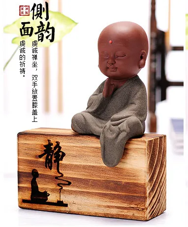 marvellous-art--chan-ataraxia-spiritual-realm-office-home-buddhism-little-monk-sand-fired-kiln-porcelain-pottery-ceramic-art
