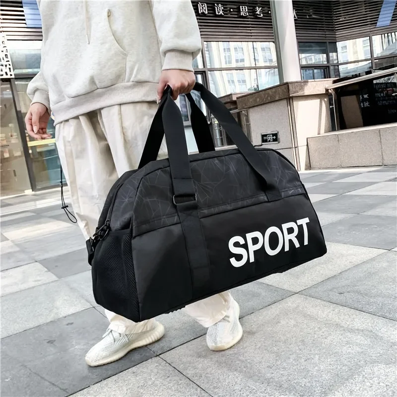 

Sports Trend Fitness Bag – Korean-Style Large-Capacity Single-Shoulder Travel Bag for Trips & Outings
