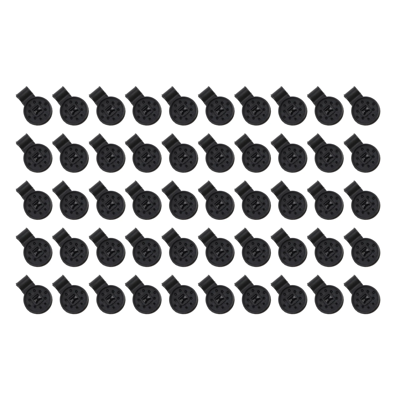 50Pcs Sun Shade Net Cloth Plastic Clips Sturdy Heavy Duty Lock Grip Fix Clamp For Greenhouse Shade Cloth Grommet Fixing Clips