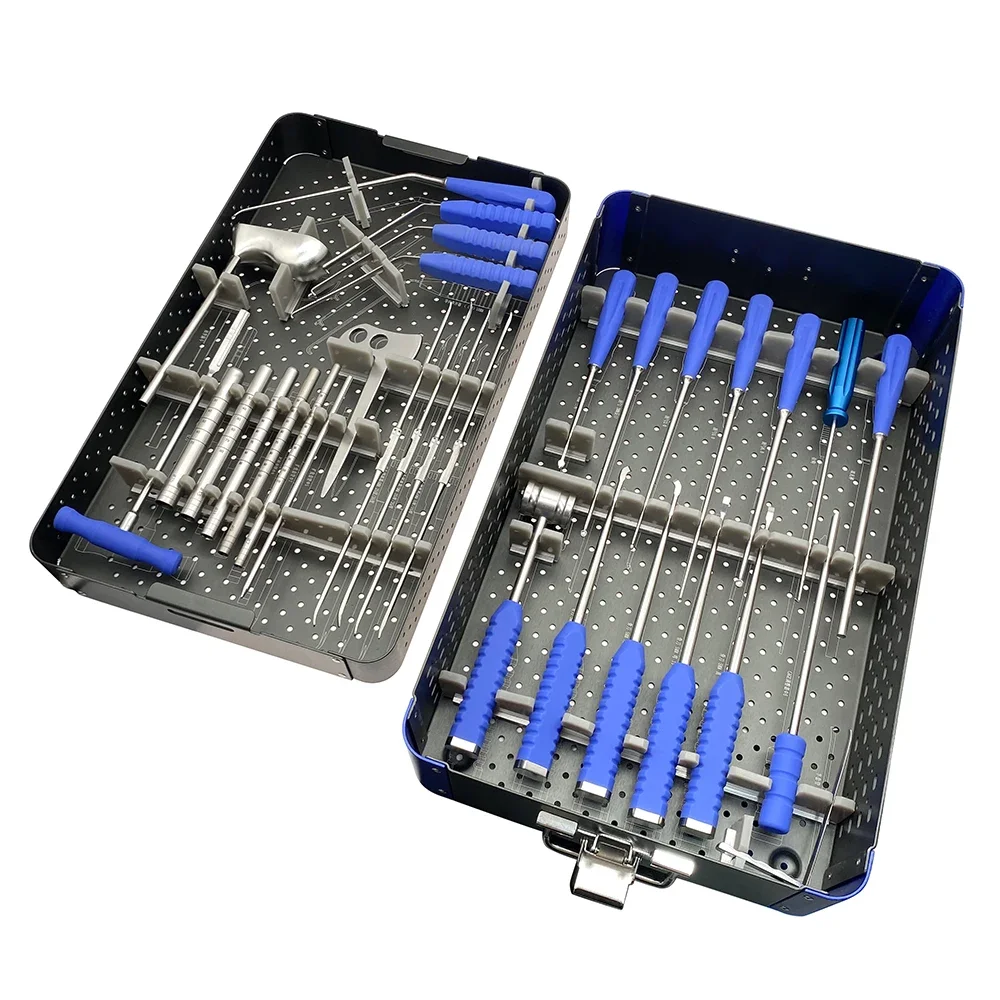 2026 NEW Stainless Steel UBE Spine Instrument Set Unilateral Biportal Endoscopic Instruments With Case Autoclavable