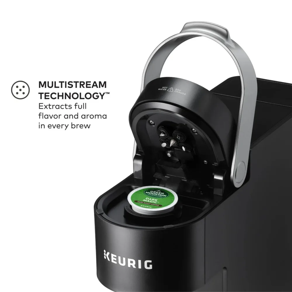 Black Single Serve K Cup Pod Coffee Maker