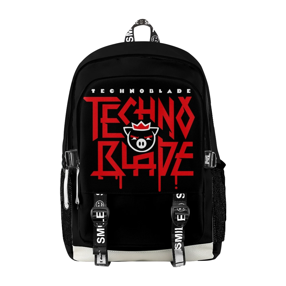 Techno blade Merch Rucksack Casual Style Schult asche Frauen Männer Mädchen Jungen Unisex Tasche