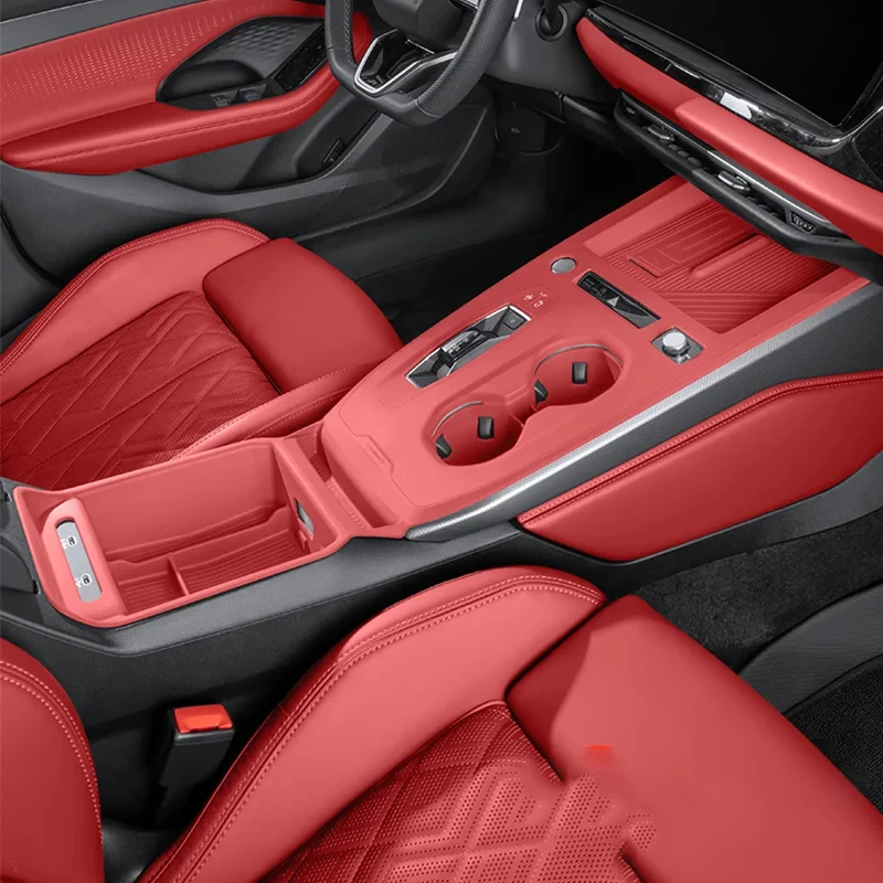 For Audi A5 B10 A5 sportback 2025 2026 All inclusive silicone protective pad for central control gear shift panel