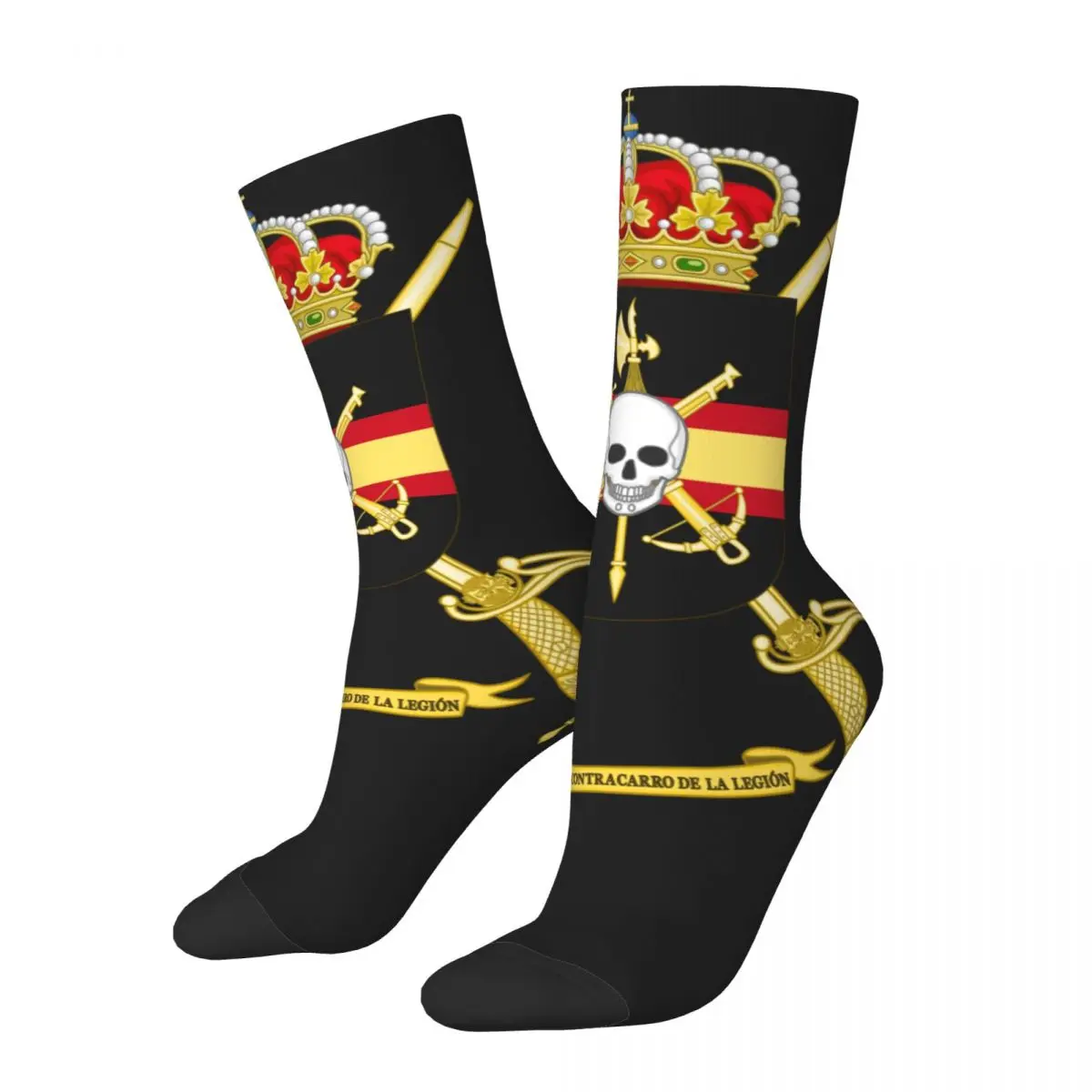 Spanish Legion Men Women Socks Windproof Beautiful Spring, Summer, Autumn, and Winter Dressing Gifts