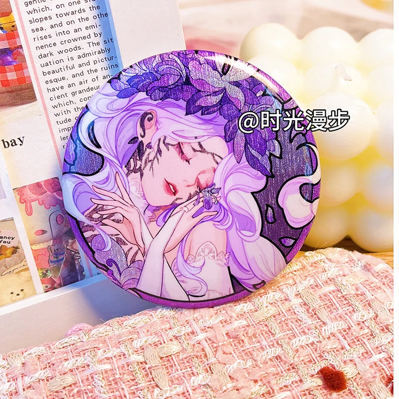 Anime Identity Ⅴ Grace Naiad Cosplay Badge Rosemary Decoration  Hanging Drop Pendant  Ambitus