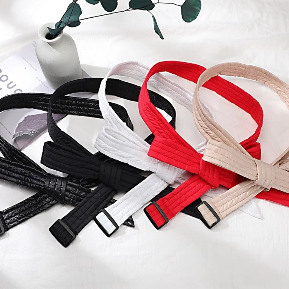 معطف غير رسمي متعدد الاستخدامات حزام خصر بطول 190 سم بلون سادة حزام معطف بديل قابل للتعديل 3 سم حزام معطف واسع للنساء