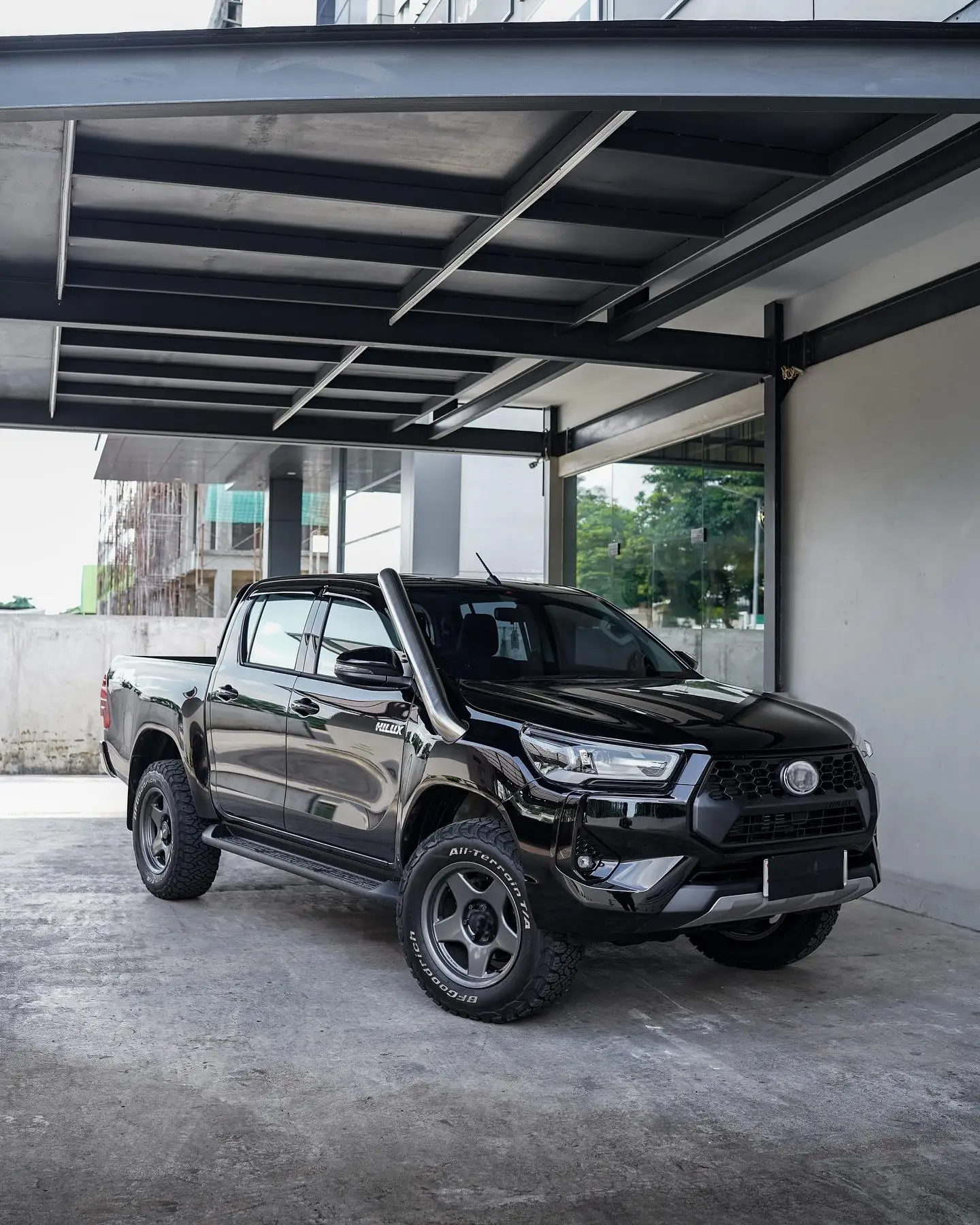 

Factory Hot Selling High Quality for To-yo-ta Hilux Bodykit 2004-2015 Vigo Upgradeto Revo 2021style Front Bumper New Design Head