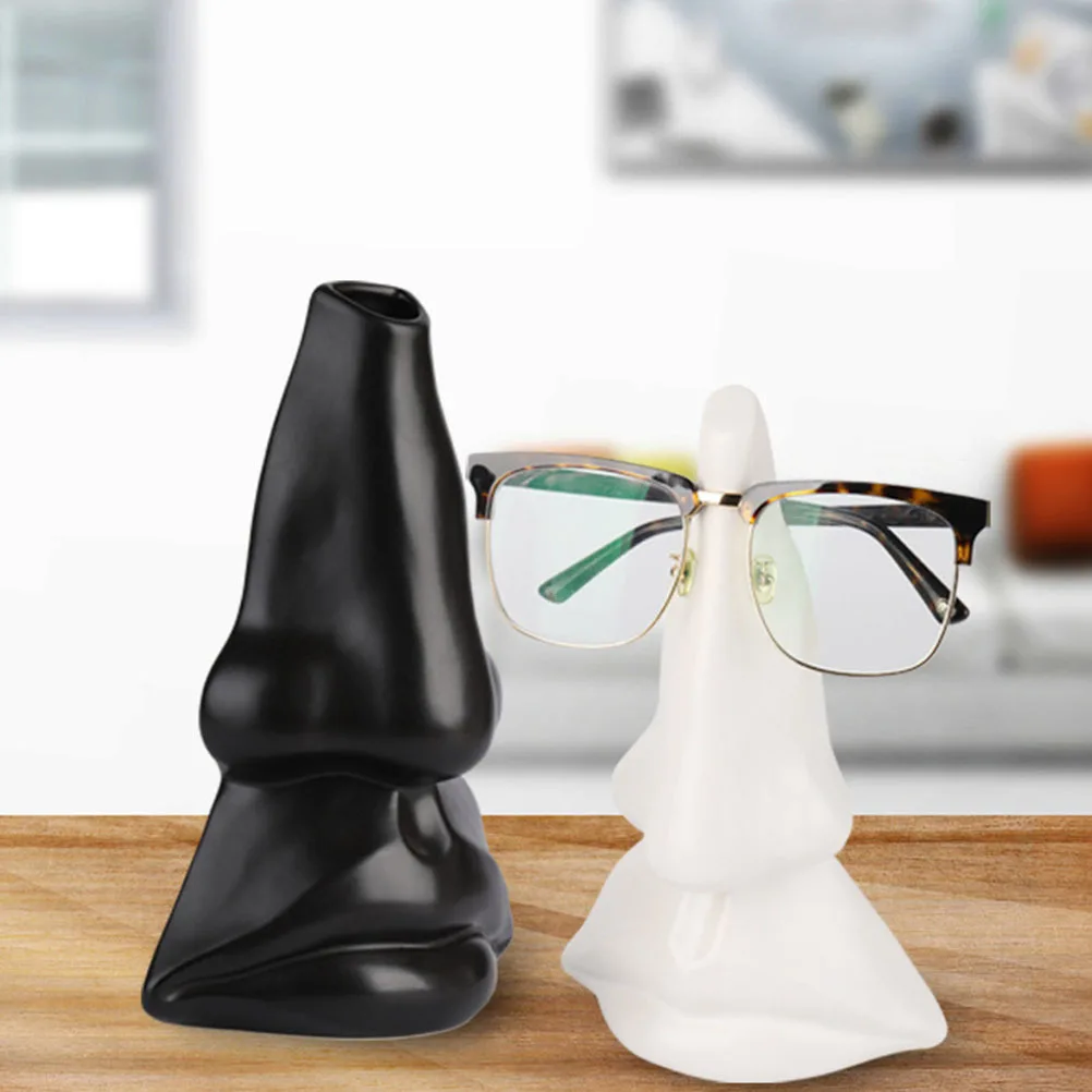 

Big Nose Ceramic Vase Artistic Flower Arrangement Holder Creative Decorative Flower Display Vase for Desktop Home Office