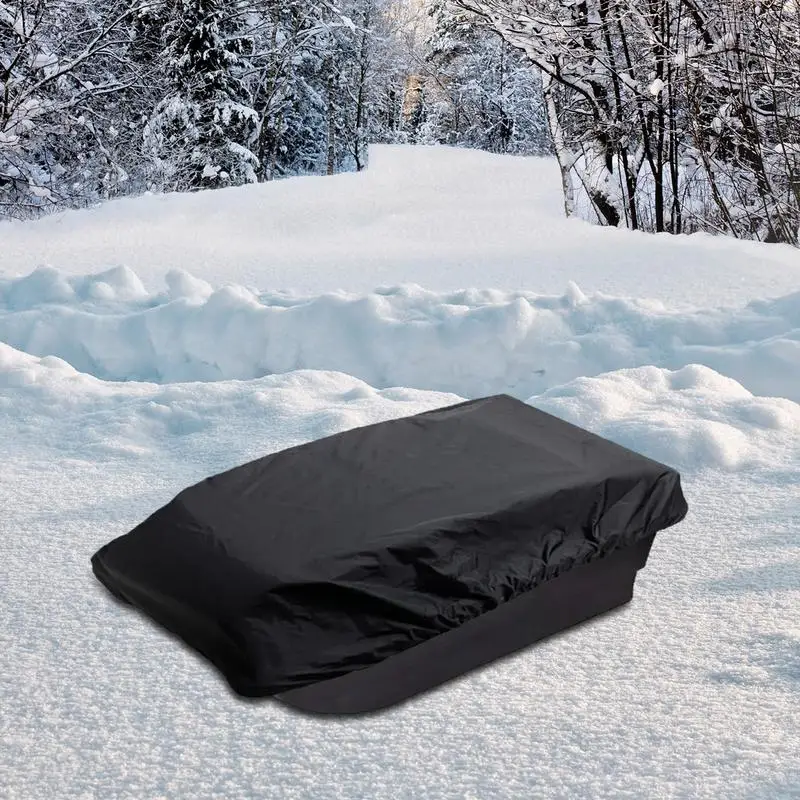 Sled Cover For Fishing Outdoor Ice Fishing Sled Shelter Cover Waterproof Hunting Camping Gear Protection Sled Protector Cover