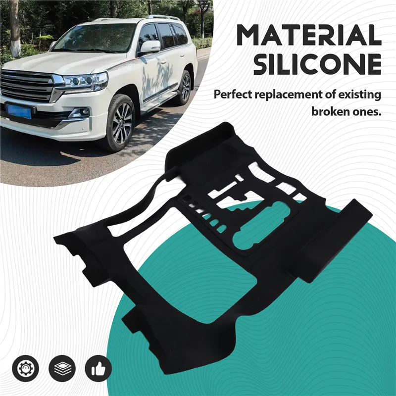 

Gear Cover Center Console Storage Protection Sleeve For Toyota Land Cruiser 200 2016-2021 LC200 Interior Accessories LHD Black