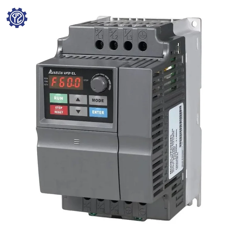 เดลต้า VFD-EL ชุด VFD007EL21A ไดรฟ์1HP 0.75KW 230V