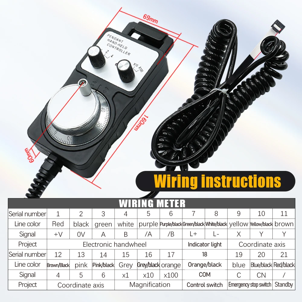 HLTNC 4-محور MPG عقارب 5 فولت 100PPR & 4 محور USB Mach3 بطاقة التحكم في الحركة واجهة مجلس التوصيل والتشغيل لآلة التوجيه باستخدام الحاسب الآلي