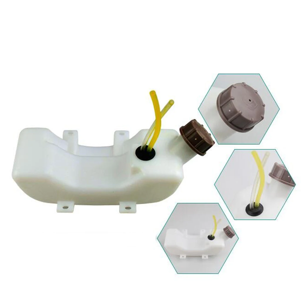 Durable Lawn Mower Gas Tank Plastic Fuel Reservoir for Rechargeable Grass Mowing Machine and Garden Use