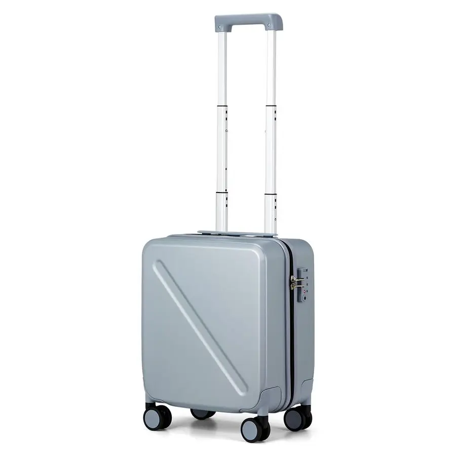 

Carry On Luggage with Wheels 16 Inch Small Suitcase Personal Item Underseat Carry On Bag TSA Approved Carry On Luggage Hard Shel