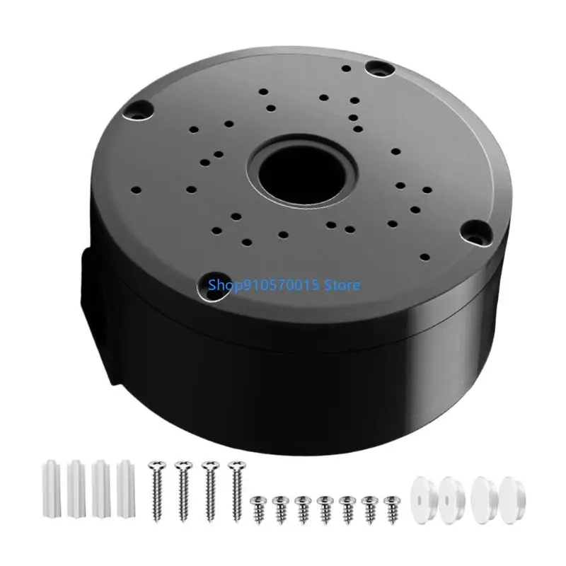 B95C Protective Outdoor Camera Bracket Waterproof Junction Box for Security Camera, Easy Installation Surveillances Accessory