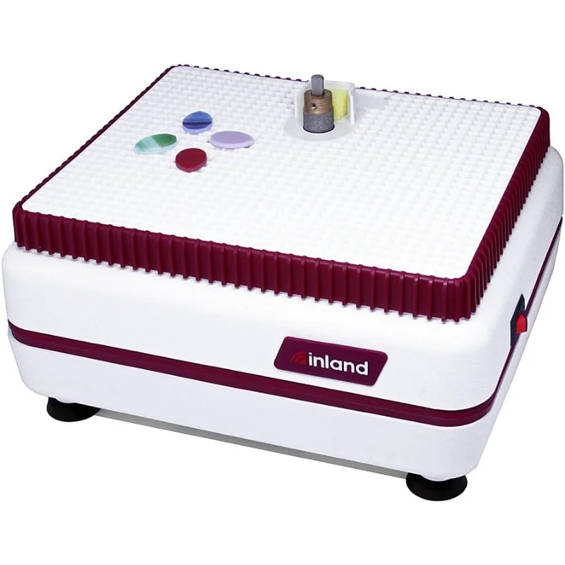 

Inland Craft WizlingCG Glass Grinder, Precision Tool Edging Grinding Shaping Drilling, Essential Stained Glass Grinder Machine