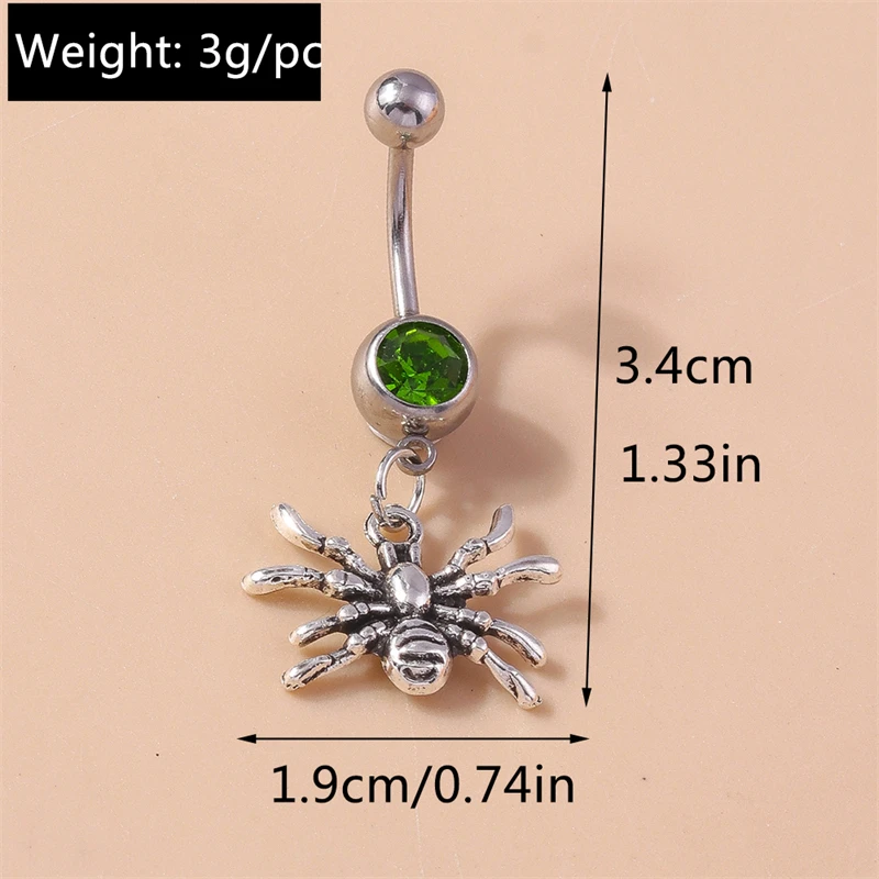 Mode Obst Kirsche Bauchnabel Ringe Sexy Nabel Ringe Bauch Piercing Körper Schmuck für Frauen Mädchen Party Urlaub Schmuck Geschenke – Detail 14