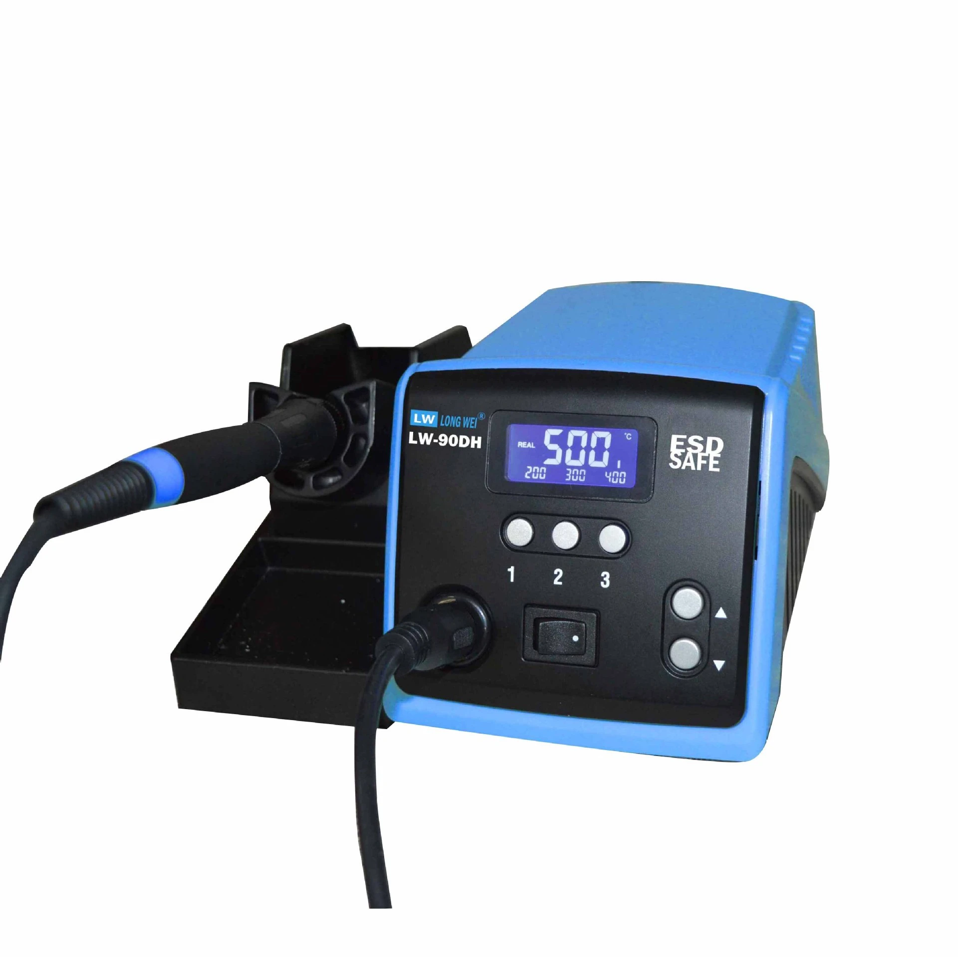 Lcd 24V Soldeerbout Zilver Legering Kachel Elektrische Soldeerbouten 100W Soldeerstations