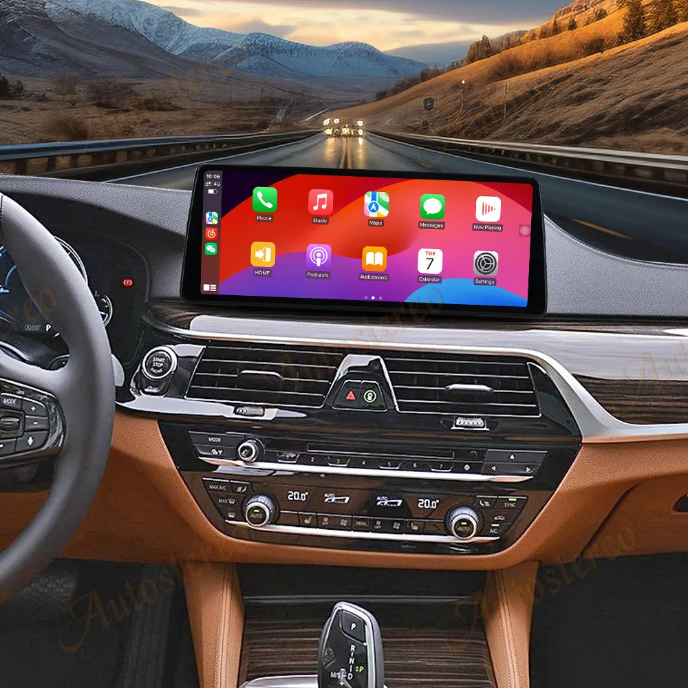 ID9 12.9 الترا المزدوج BT Carplay أندرويد سيارة لتحديد المواقع والملاحة لسيارات BMW 5 G30 G31 2017 2018 2019 رئيس وحدة مشغل وسائط متعددة راديو السيارة