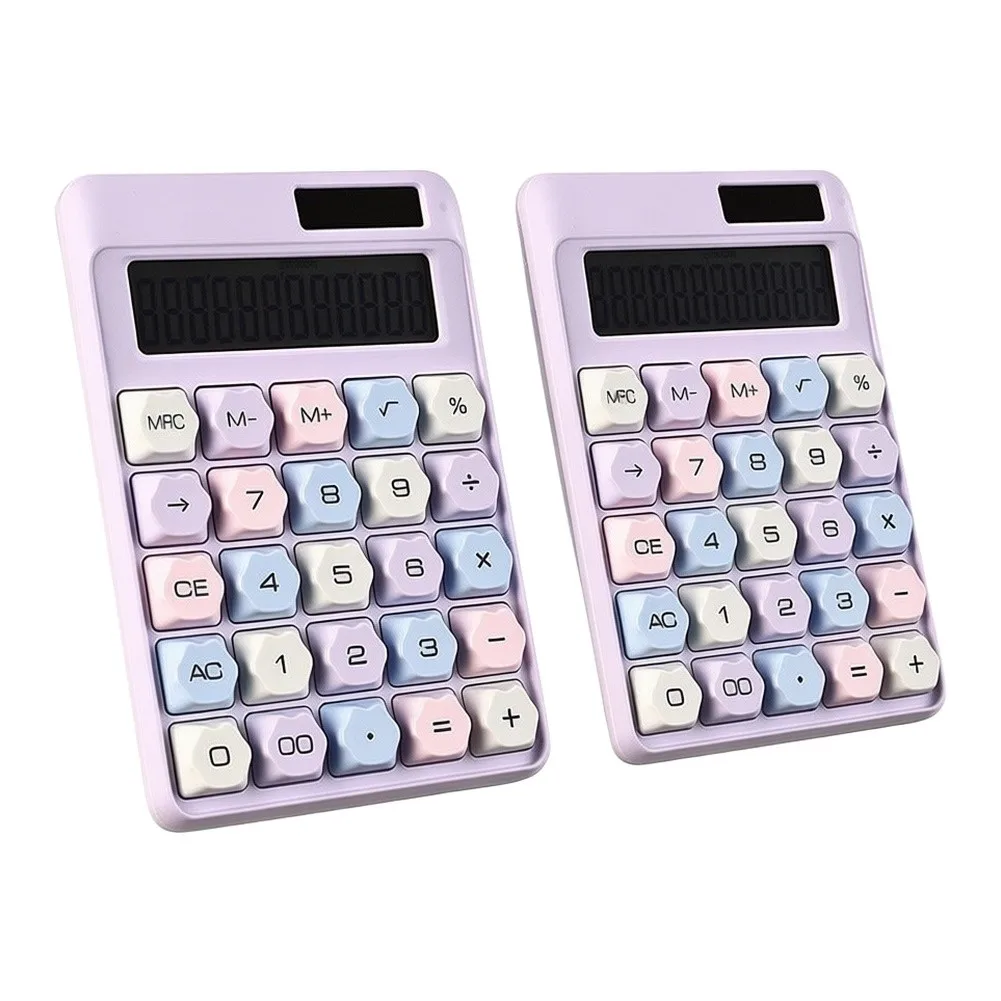 Compact Mechanical Keyboard for Desk Use 11x16cm Size For Dopamine Candy Color Design with Reliable Clicky Key Response
