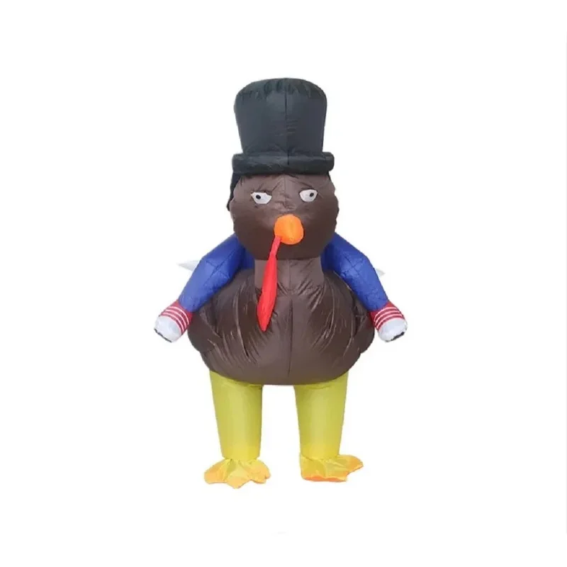 Nouveau adulte drôle dinde gonflable Costume Halloween Thanksgiving pâques Bar discothèque Cosplay Costume mascarade Cosplay