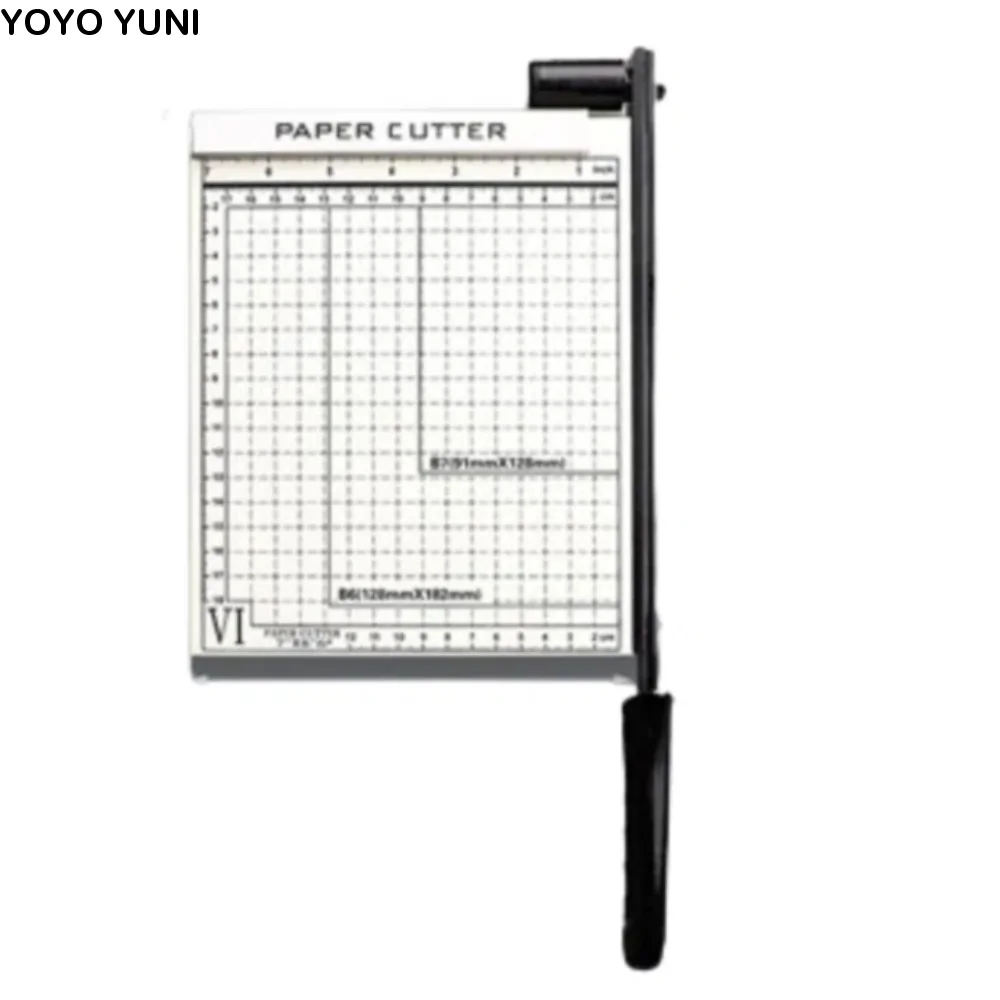 Heavy Duty A4 Paper Cutter Precise Cuts 15 Page Capacity Paper Card Trimmer Manual Metal Base Photo Cutting Machine Desktop