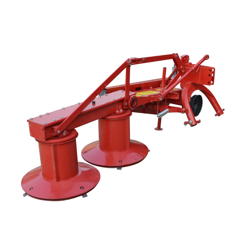 Agricultural Machinery Mounted Drum Mower Double Disk Grass Cutter Tractor Mounted Grass Cutter