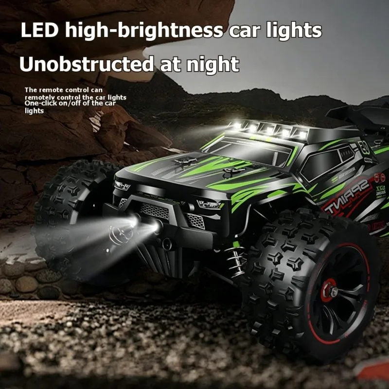BEDW-Remote Control Car 1:16 Scale, 2.4Ghz 4WD High Speed 70 KM/H RC Truck, All Terrain Off Road Monster Truck For Boys Drift