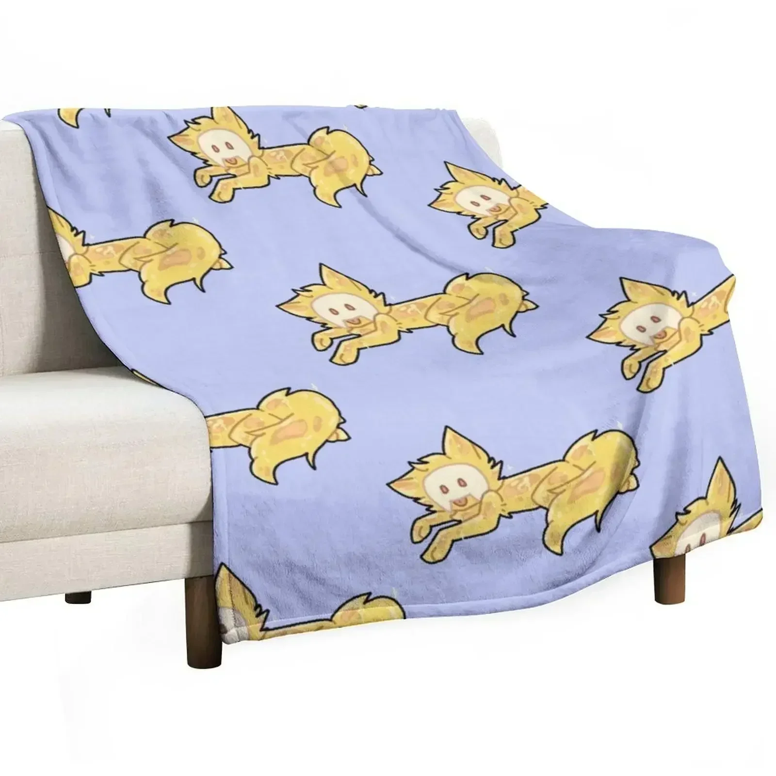 Slime pup (Laying) Throw Blanket Hairys anime Sofa Luxury Thicken christmas gifts Plaid on the sofa Blankets